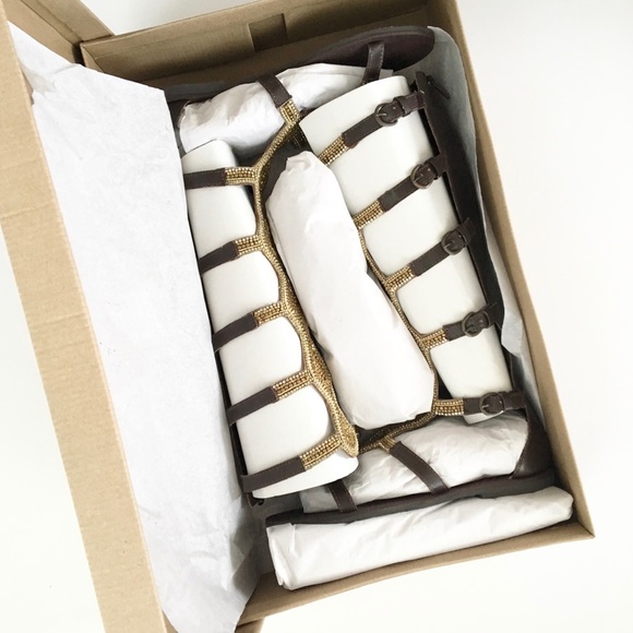 new ❦ Rebels ❦ Tall Festival Gladiators Sandals ❦ - Picture 10 of 14